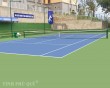 thi cong san tennis lam dong 2