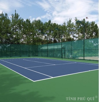 hàng rào tennis bọc nhựa 3,6m