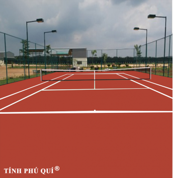 sân tennis đất nện