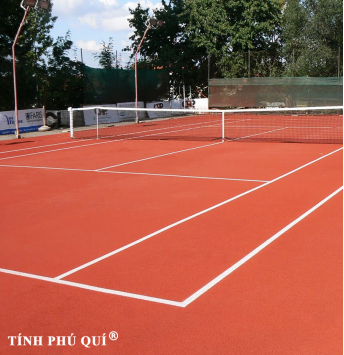 sân tennis đất nện chuyên nghiệp