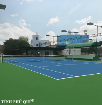 sơn sân tennis 12 lớp