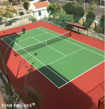 sơn sân tennis 7 lớp
