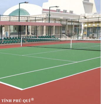 nâng cấp sân mặt sân tennis nền nhựa