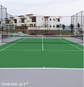 sửa chữa và nâng cấp mặt sân tennis